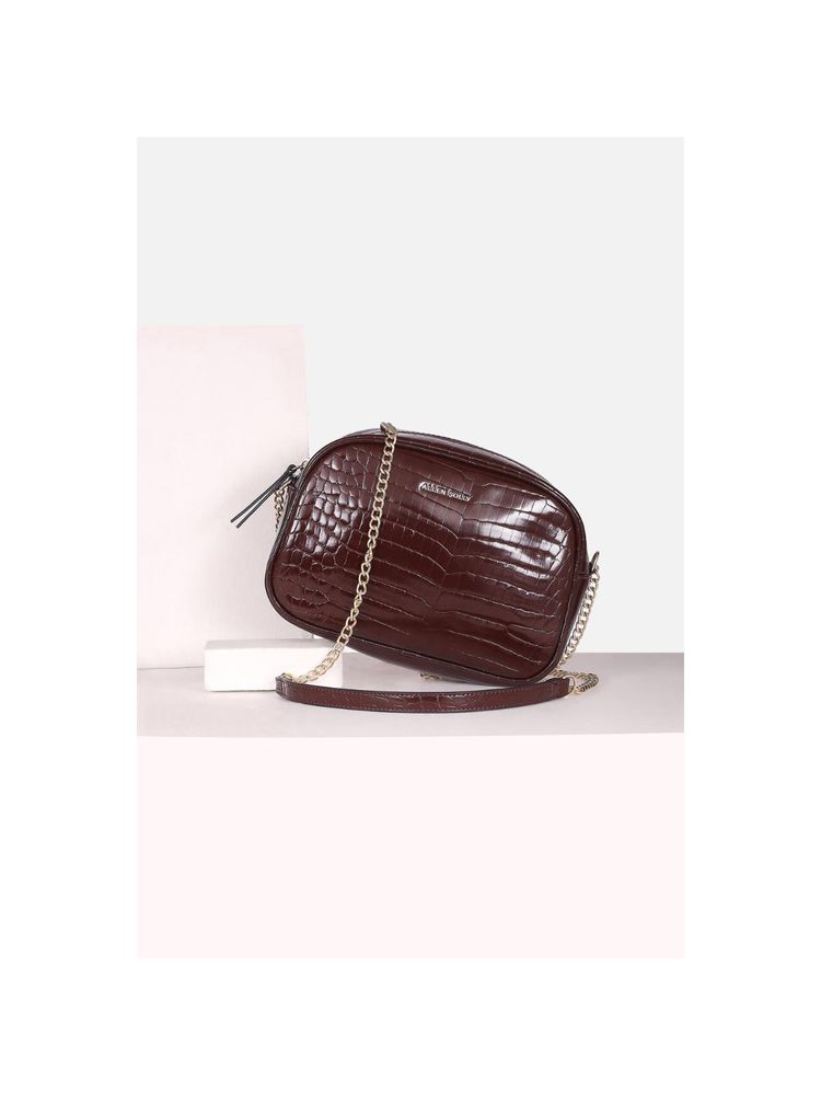 Allen Solly Women Maroon Casual Sling Bag-picture-22