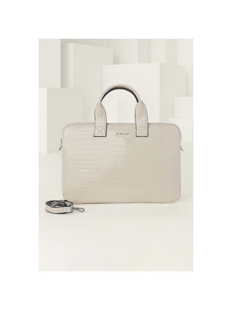 Allen Solly Women Beige Formal Handbag-picture-10