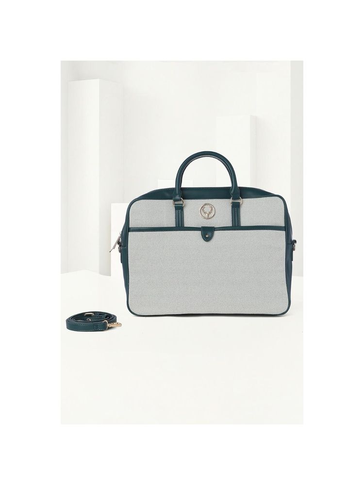 Allen Solly Women Green Formal Laptop Bag-picture-43