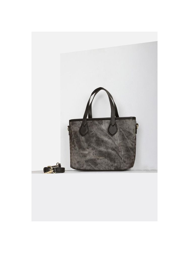 Van Heusen Women Grey Printed Casual Handbag-picture-16