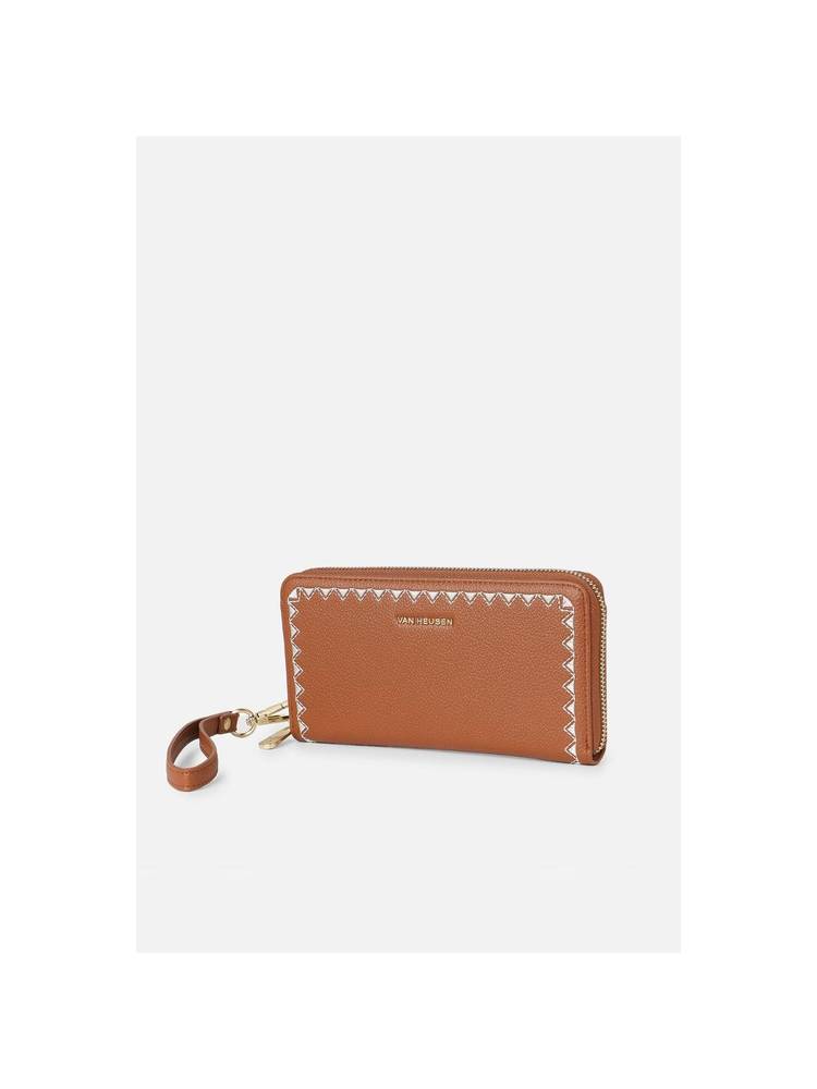 Van Heusen Women Brown Embroidered Casual Wallet-picture-12