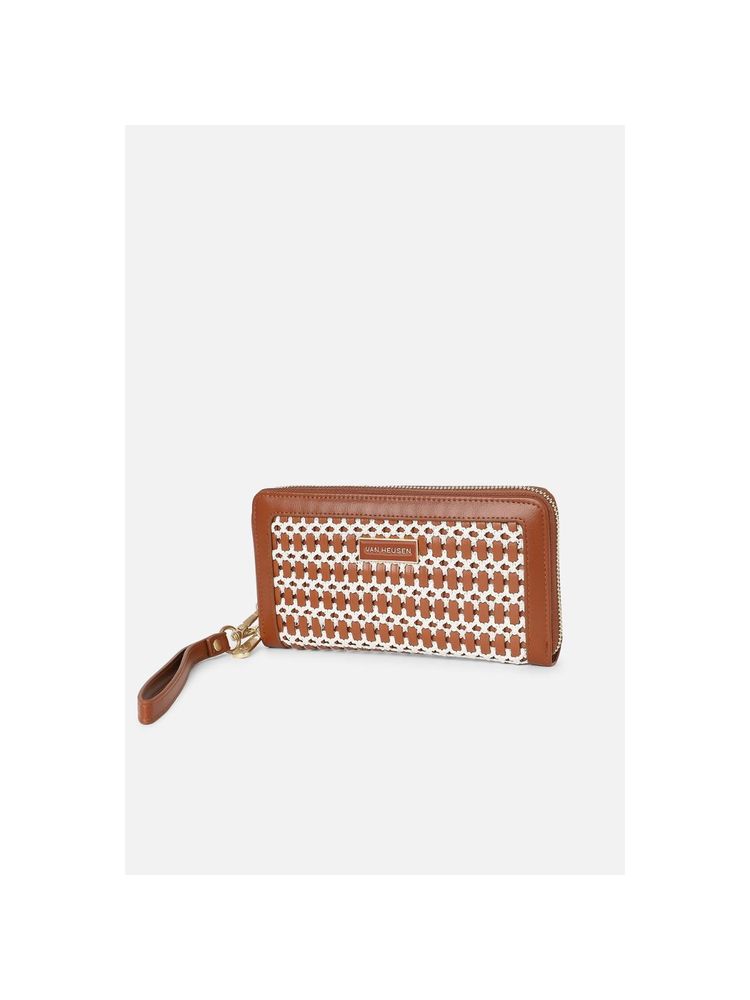 Van Heusen Women Brown Solid Casual Wallet-picture-18