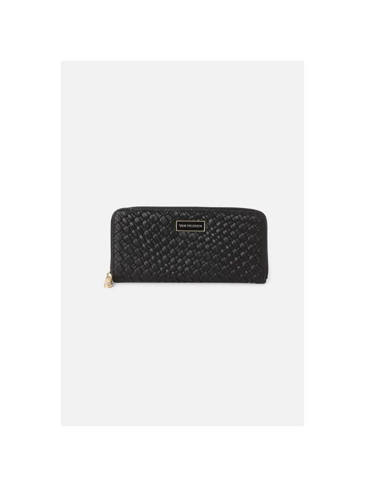 Van Heusen Women Black Solid Casual Wallet-picture-31