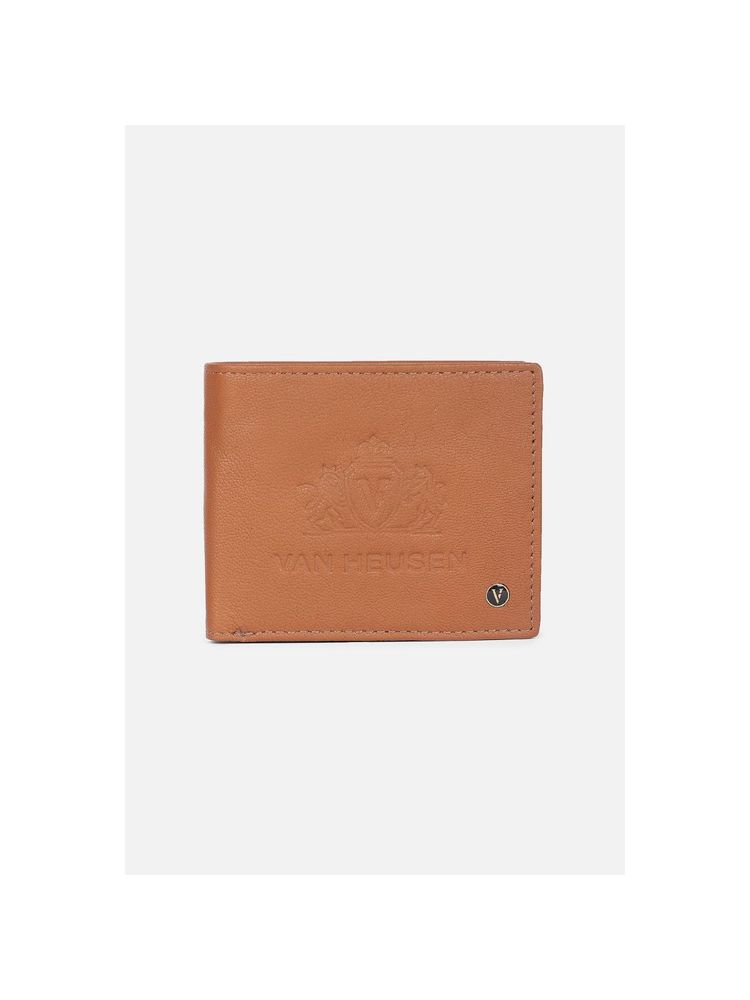Van Heusen Men Brown Genuine Leather Wallet-picture-20