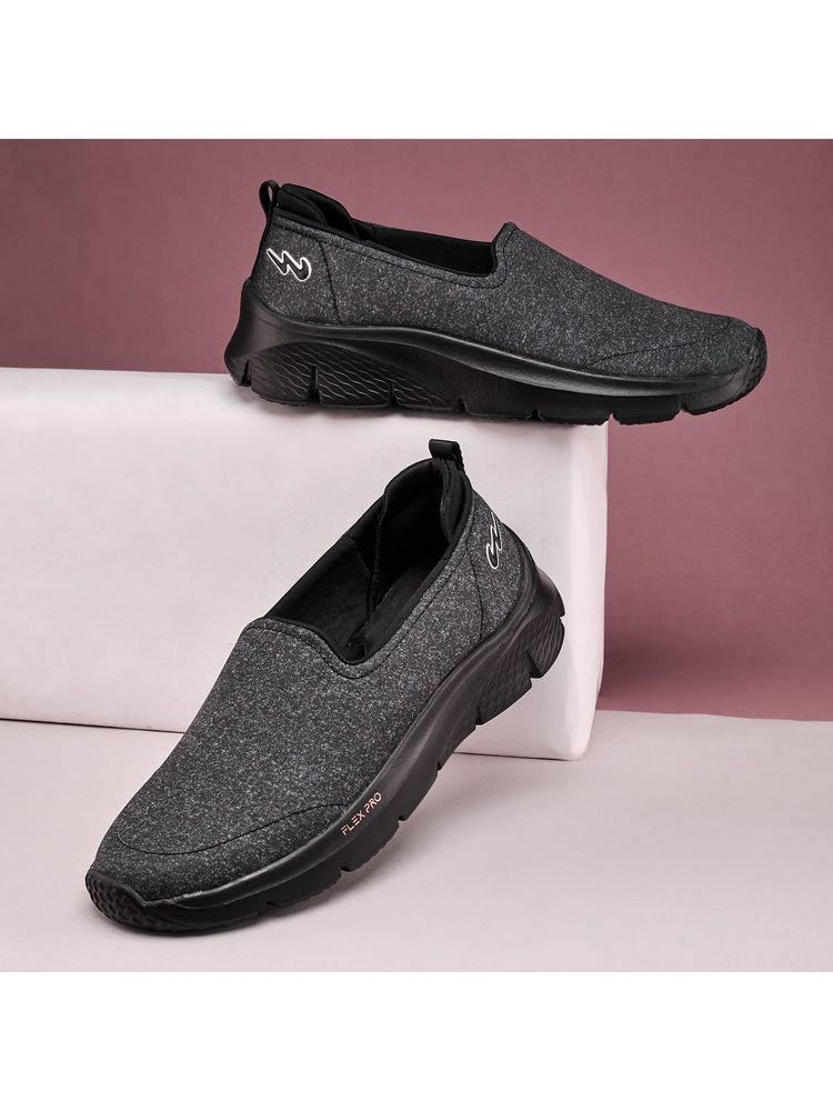 Campus Malone Women Black Walking Shoes-image-10