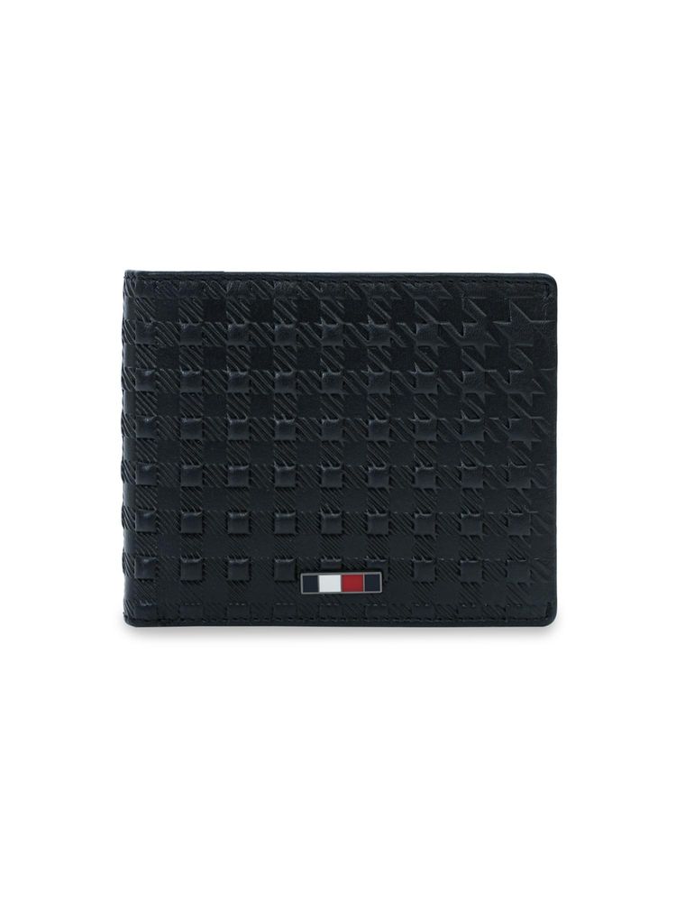 Tommy Hilfiger Mens Leather Wallet Palena - Black