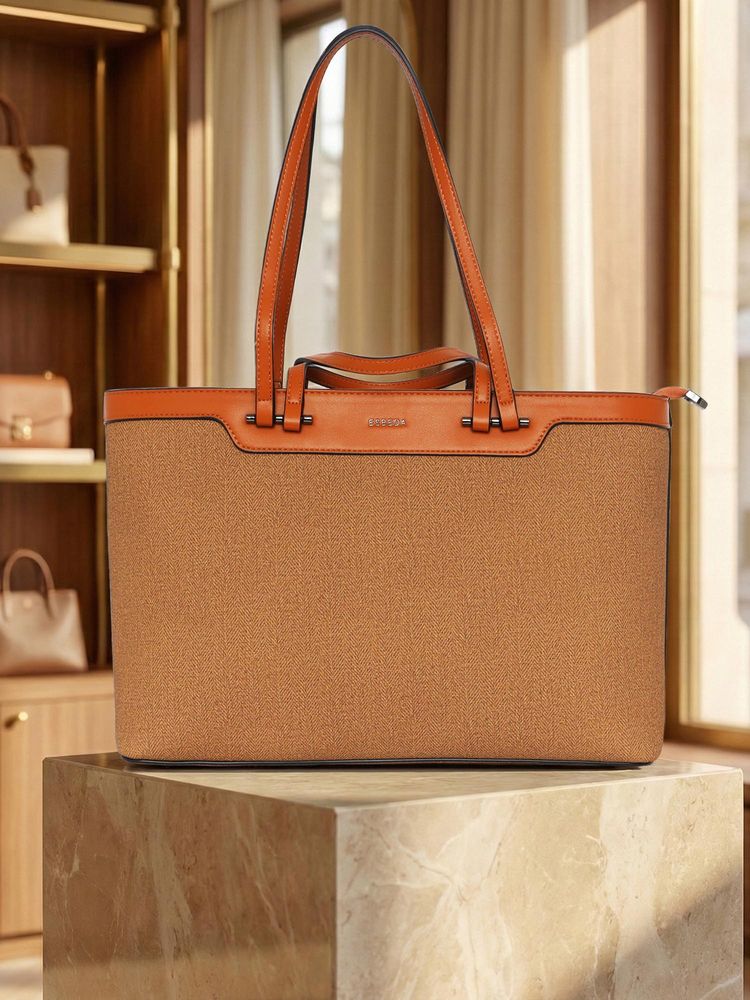 ESBEDA Tan Pu Solid Handbag-picture-36