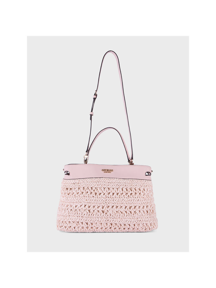guess fashion Guess Liguria Satchel - Pink-picture-36