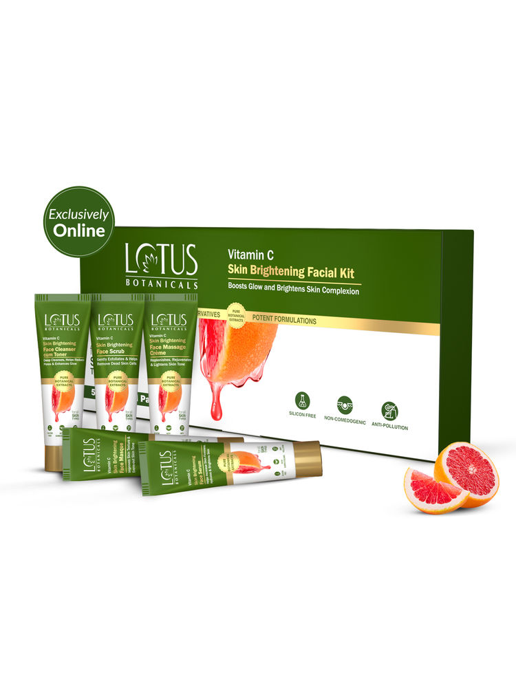 Lotus Botanicals Vitamin C Skin Brightening Facial Kit