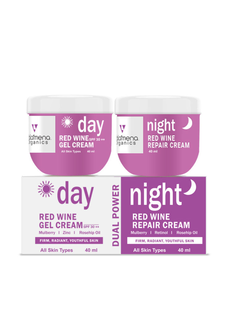 Volamena Red Wine Day & Night Cream Combo Pack-image-11
