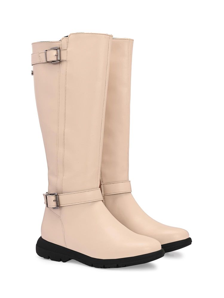 Delize Women Pink Light weight Casual Boots-image-9