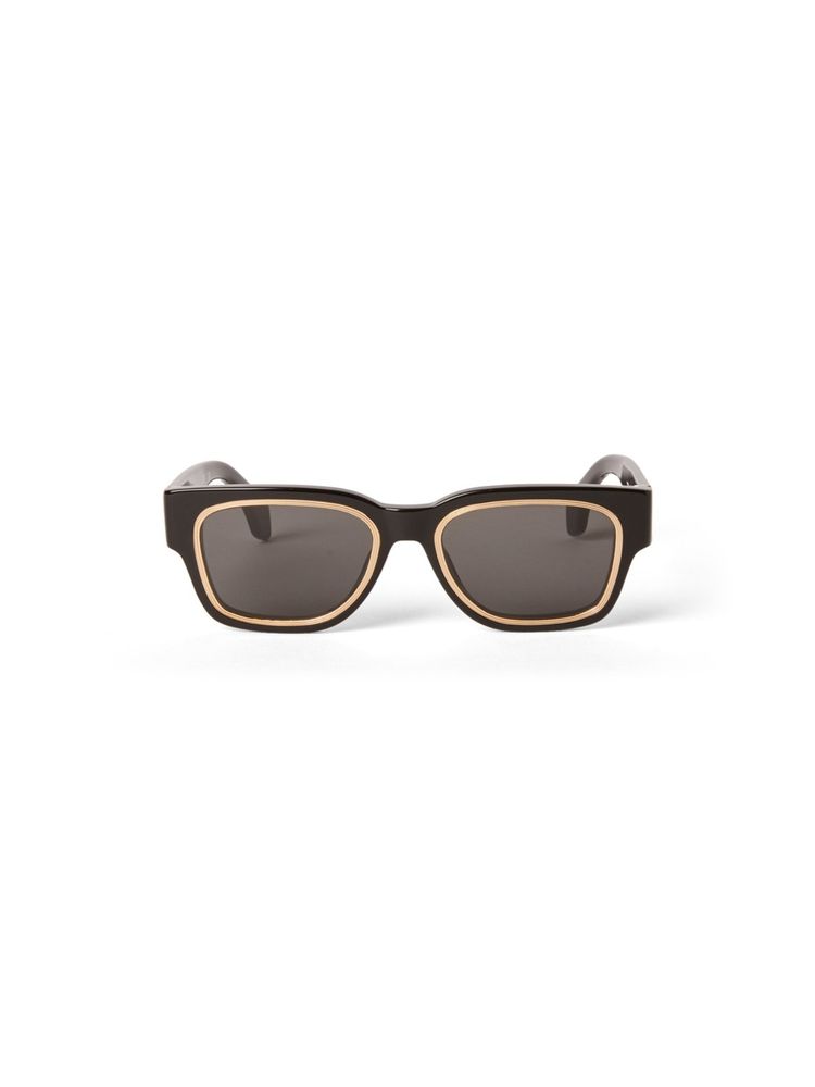 Palm Angels Black Acetate Full Rim Square Unisex Sunglass PERI096S2511007 (50)-picture-11