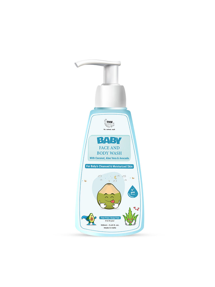 TNW The Natural Wash Daily Moisture Baby Face & Body Wash
