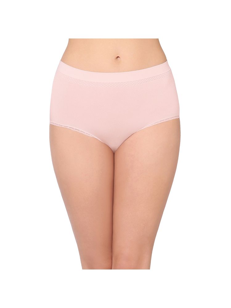 Wacoal B-smooth High Waist Full Coverage Solid Brief Panty Pink-picture-10