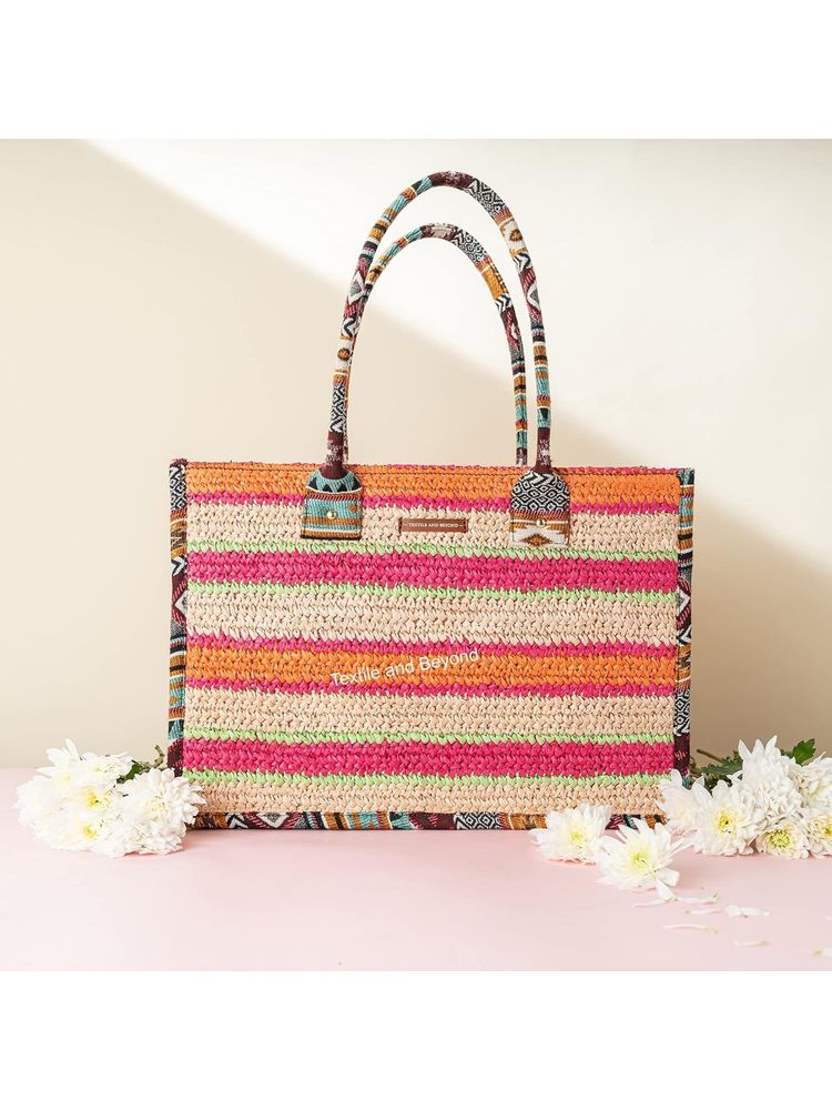 TEXTILE AND BEYOND Women's Multi-Color Handbag-picture-28