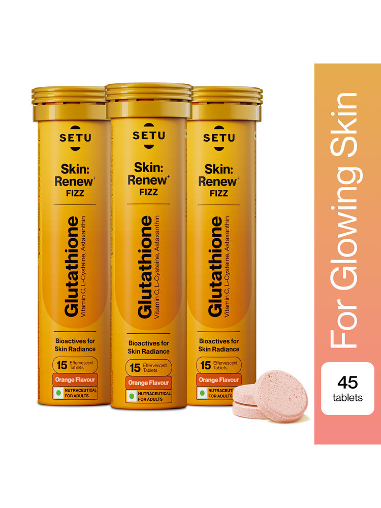 Setu Skin Renew Glutathione With Vitamin C Tablets (Pack of 3)-picture-28