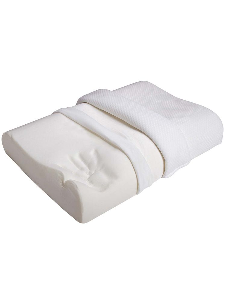 SLEEPSIA Orthopedic Cervical Pillow For Shoulder And Neck Pain Support For All Type Of Sleepers