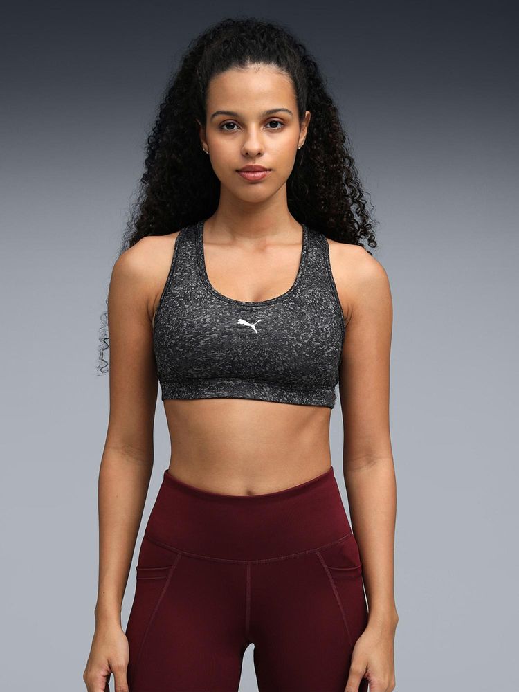 Puma 4Keeps Womens Padded Training Bra - Grey-picture-15