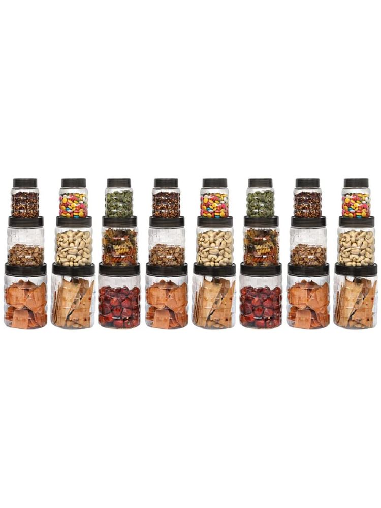 Kuber Industries Set of 24 Plastic Container Set 1000ml, 500ml, 200ml-picture-14