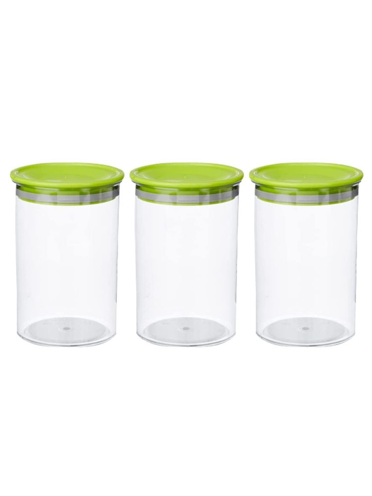 Kuber Industries Container for Kitchen Storage Set of 3 Transparent-picture-14