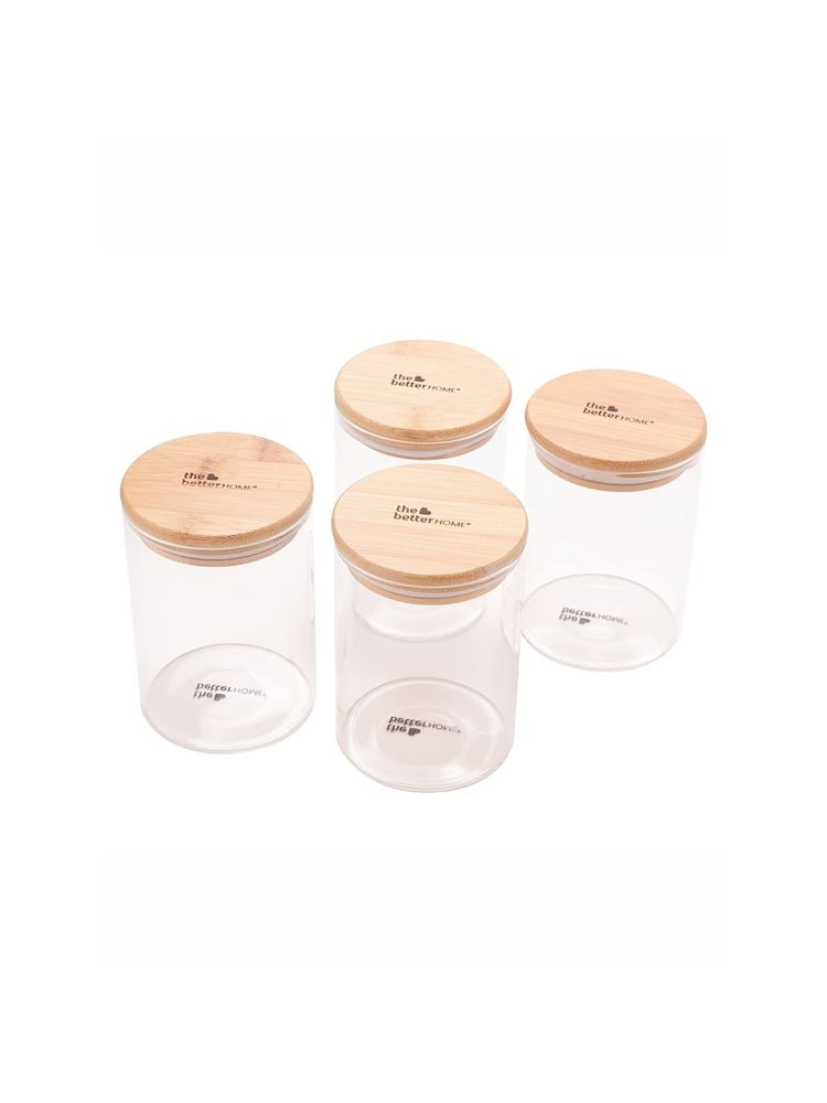 the better HOME Borosilicate Jars 600ml (Pack of 4)-picture-25