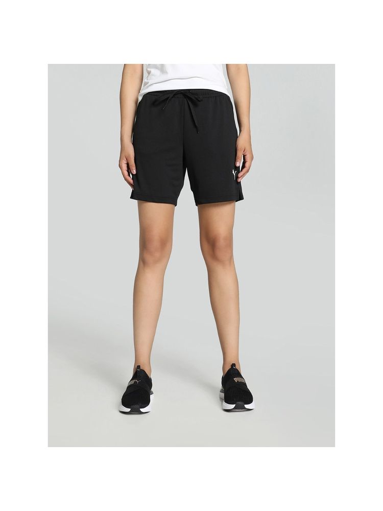Puma Rtg Interlock Womens Black Shorts-picture-12