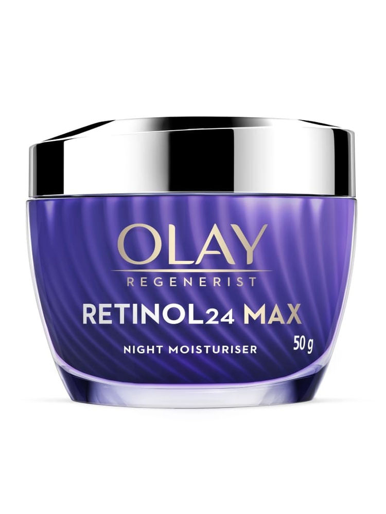 Olay Retinol 24 Max Anti Ageing Night Cream, Visibly Reduces Wrinkles In 7 Nights, Fragrance Free