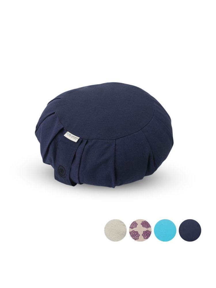 Core Asana Round Meditation Cushion- Midnight Blue-picture-18