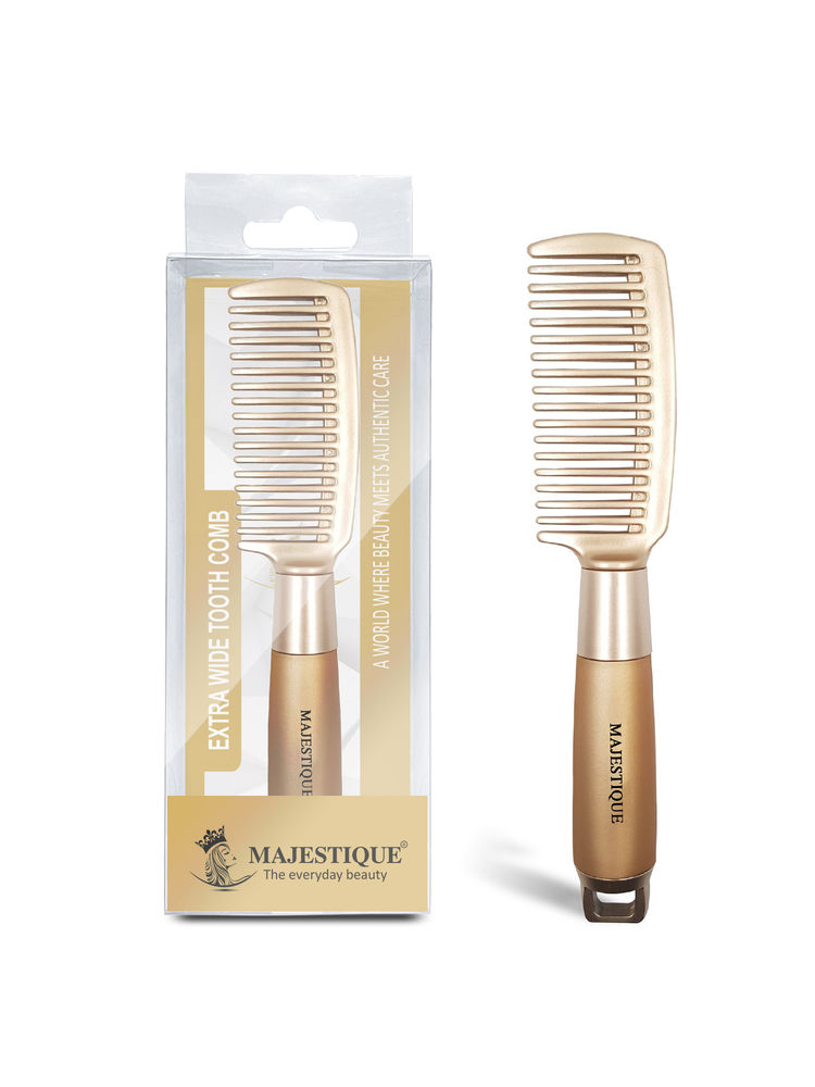 Majestique Golden Series 8inch Detangler Comb - For All Hair Types-picture-15