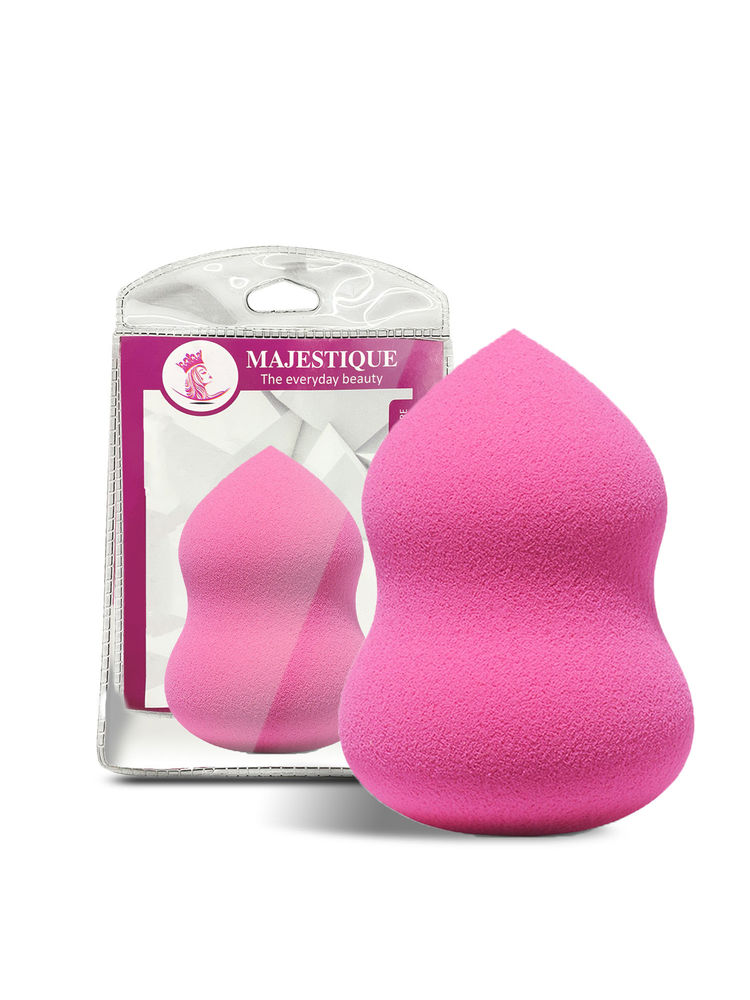 Majestique Beauty Blender Sponge, Makeup Application For Liquid, Cream, And Powder - Color May Vary
