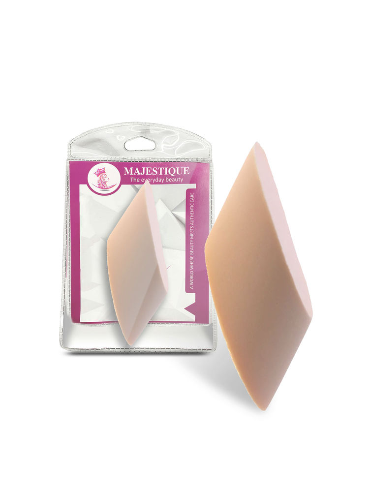 Majestique Angular Sponge, Compact Powder Puff For Sensitive And All Skin Types - Color May Vary-image-41