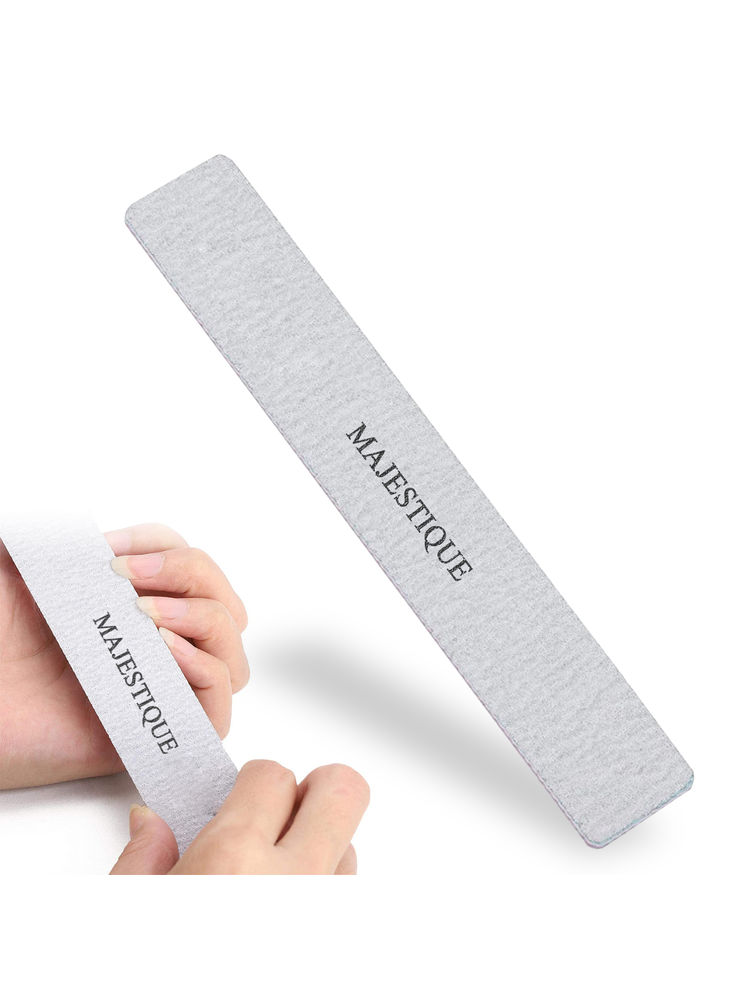 Majestique Reusable Nail File, Double-Sided Grit Cuticle Pusher for Nail Care Manicure Tool-picture-33