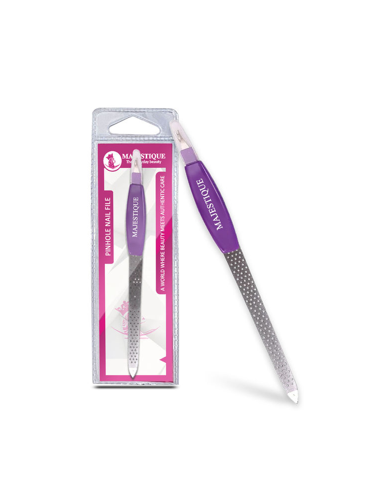 Majestique Professional Stainless Steel Nail File With Practical Sharp Cuticle Dead Skin Trimmer-image-17