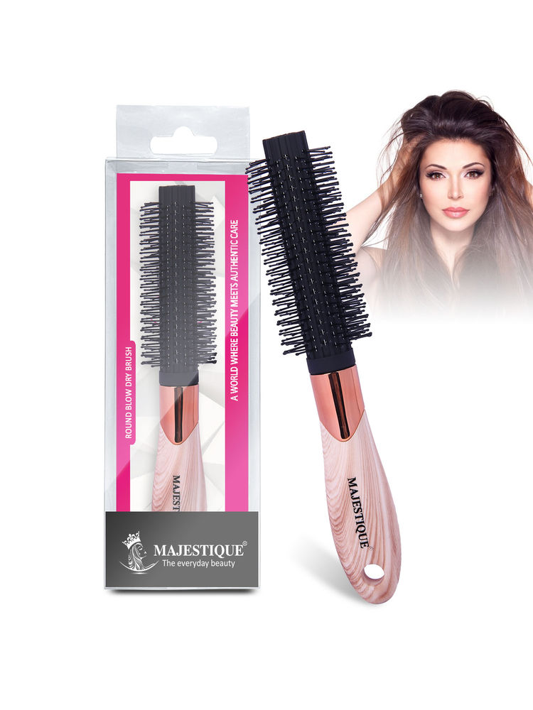 Majestique Roller Hair Brush - Bio-Friendly for Blow Drying & Hair Styling-picture-22