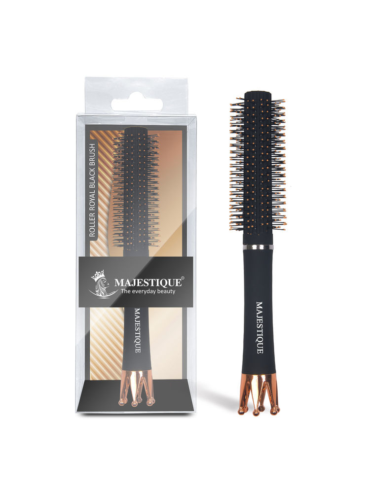Majestique Crown Series Round Hair Brush for Blow Drying HR151 Nylon Bristles-picture-16