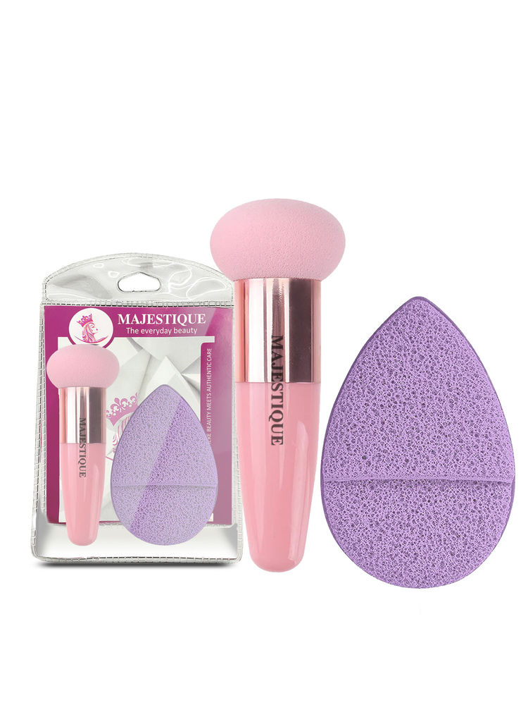 Majestique Facial Cleaning Sponge With Mushroom Makeup Sponge - Color May Vary-image-9