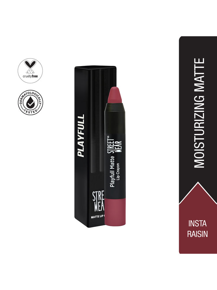 Street Wear Playfull Matte Lip Crayon
