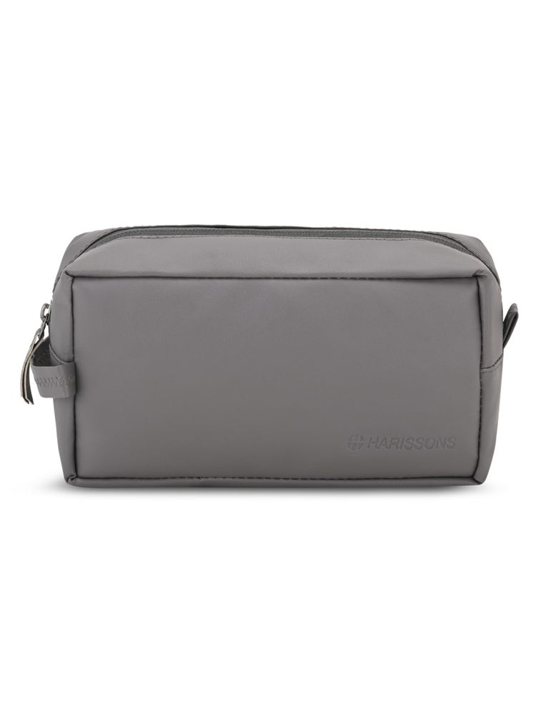 Harissons Unisex Solid Grey Solo Pouch-picture-12