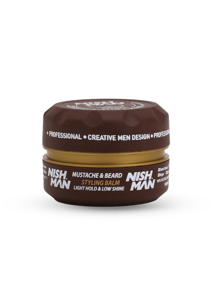 NishMan Beard & Mustache Styling Wax
