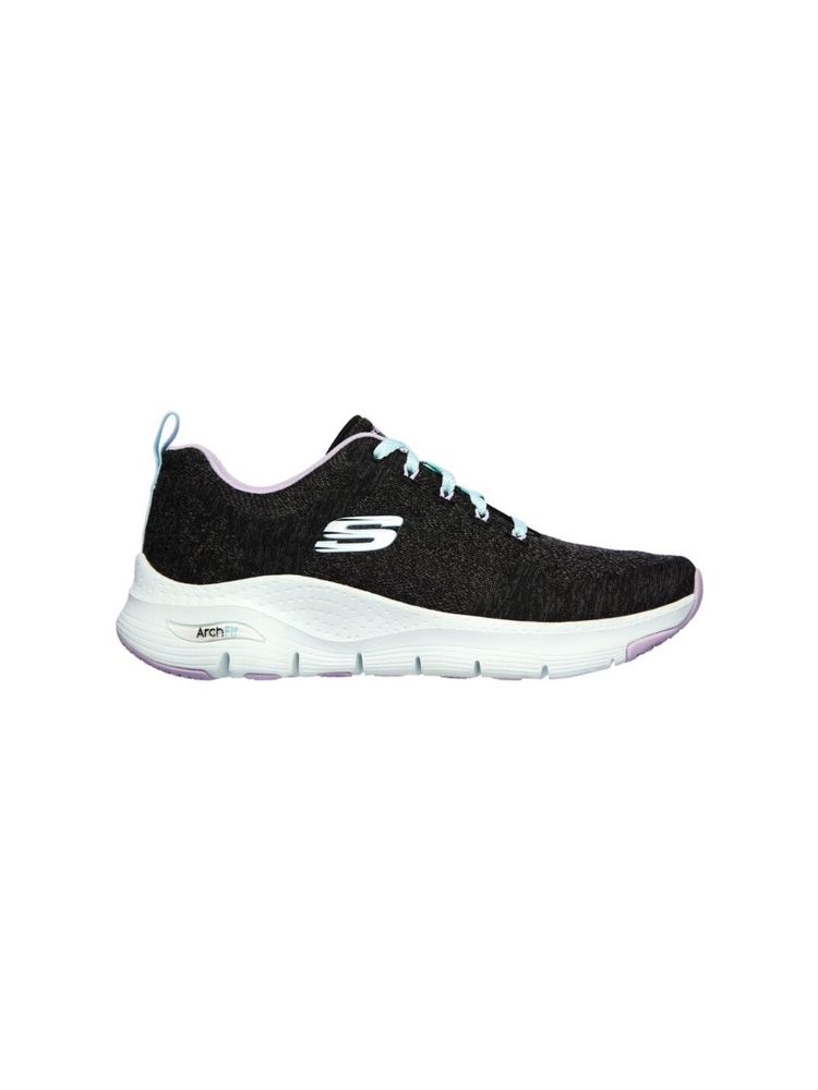 SKECHERS Arch Fit-comfy Wave Black Lace Up-picture-12