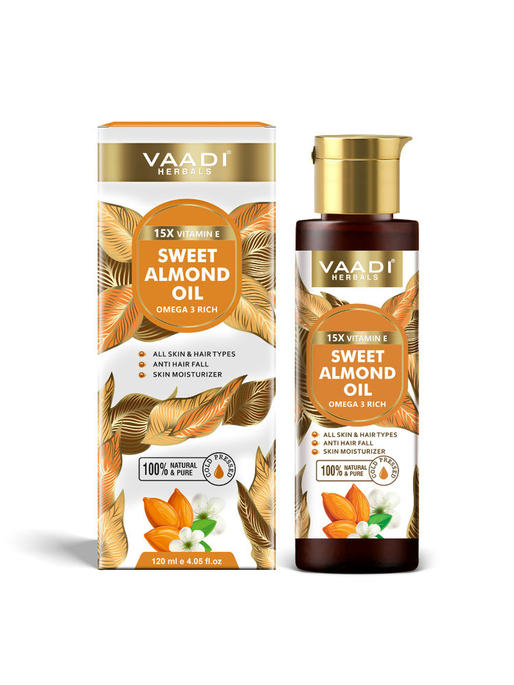 Vaadi Herbals Cold-Pressed Sweet Almond Hair Oil-picture-36