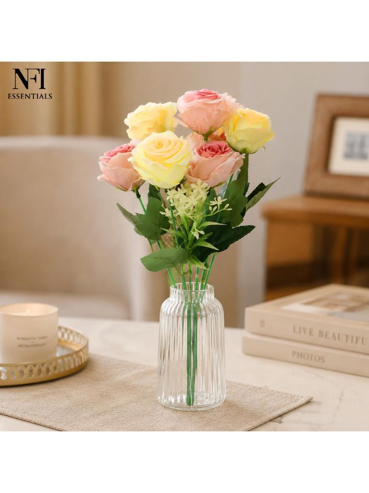 NFI Essentials Artificial Flower Bunch For Vase & Pot Arrangement-picture-33