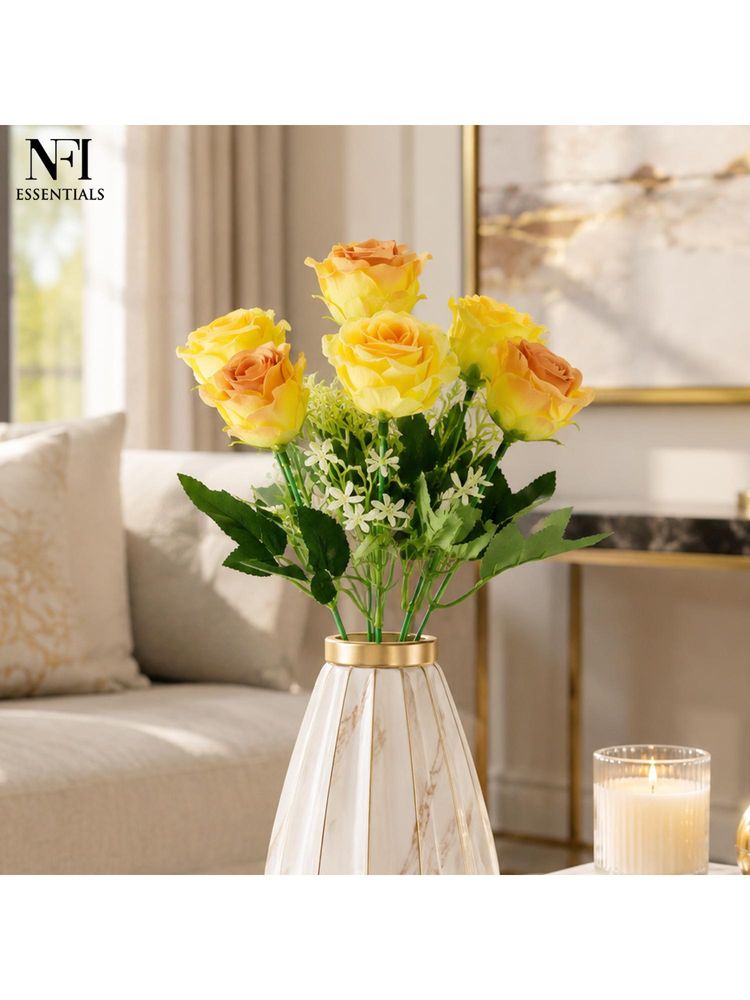 NFI Essentials Artificial Flower Bunch For Vase & Pot Arrangement-picture-28