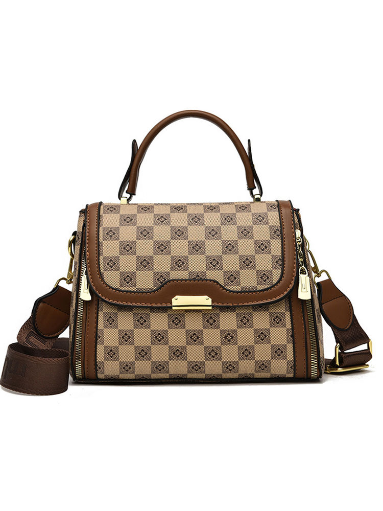 Angeline Brown Medium Sling Bag