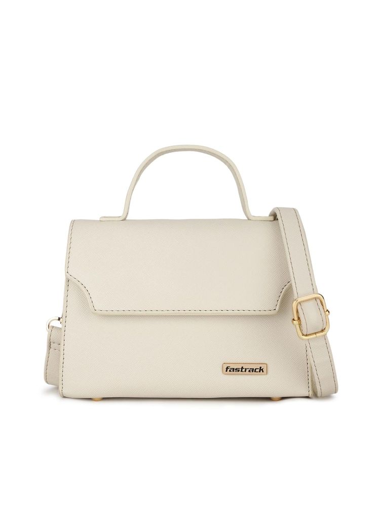 Fastrack Beige Satchel Bag