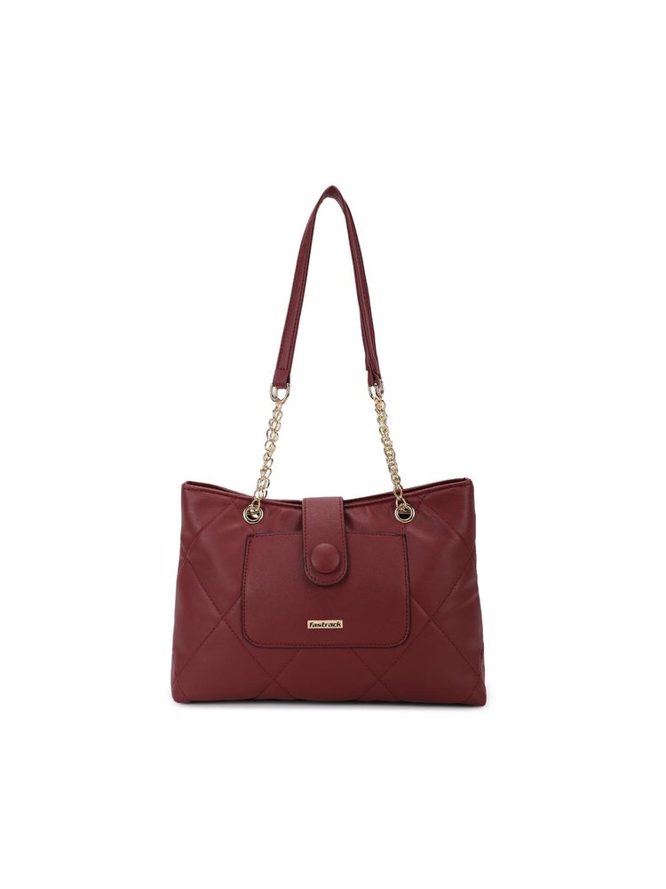 fastrack accessories Fastrack Quilted Maroon Shoulder Bag-picture-11