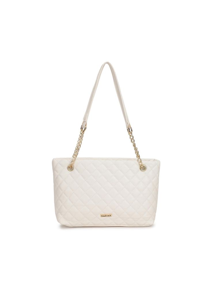 fastrack accessories Fastrack Quilted Off White Shoulder Bag-picture-21