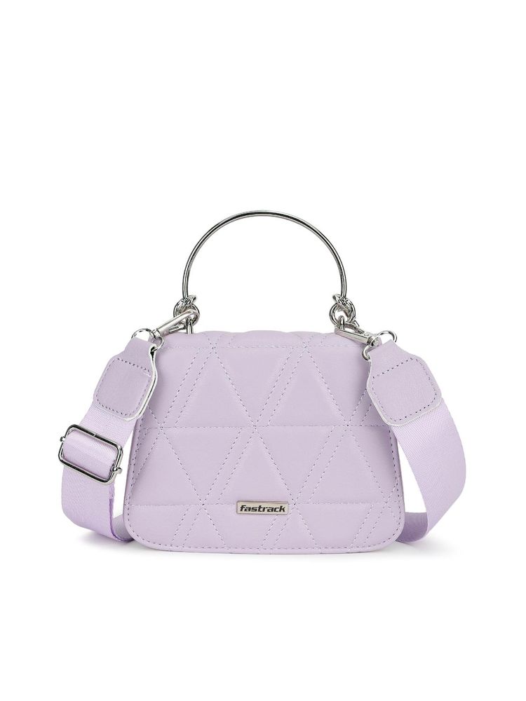 fastrack accessories Fastrack Quilted Lilac Colour Sling Bag-picture-16
