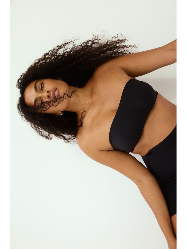H&M Padded Microfibre Bandeau Bra-picture-22