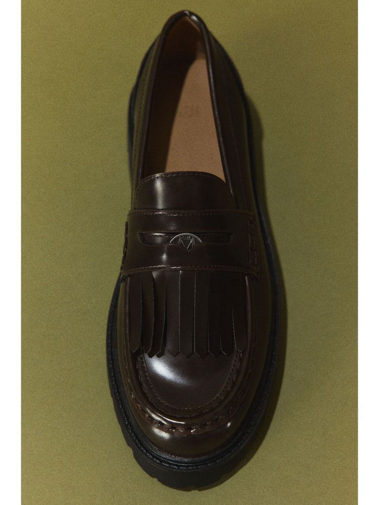 H&M Fringe-Trimmed Loafers-picture-41